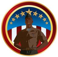 US Military Soldier Emblem N2