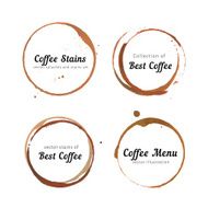 Coffee stain circles for logo N2