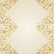 Vector ornate border in Victorian style N11