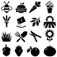 Garden Icons - Black Series