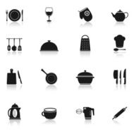 Cooking and kitchen icons N8