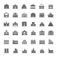 Building icon set N5