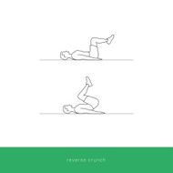 Fitness Icon Workout - reverse crunch