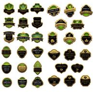 Vintage label templates for food and beverage