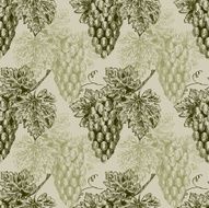 Grape seamless pattern N7