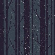 Trees seamless pattern N13