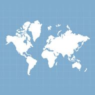 map vector blue