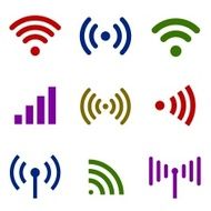 Color radio waves