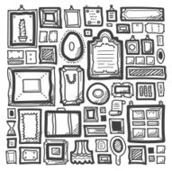 vintage frame background N3
