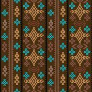 Aztec tribal art colorful seamless pattern N2