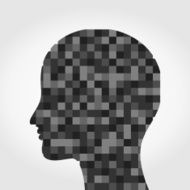 Head a mosaic