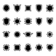 Shield Vector set 2