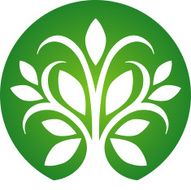 Circle tree icon