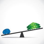comparison brain and money