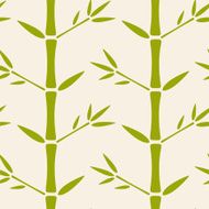 Seamless pattern with bamboo trees N18