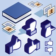 Like elements set with book