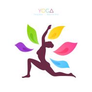 Beautiful Woman Doing Yoga N14