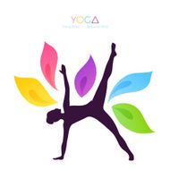 Beautiful Woman Doing Yoga N15