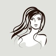beauty face girl vector N3