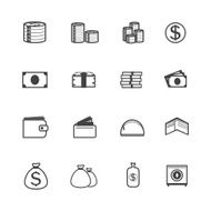 Money icons N35