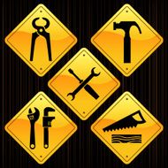 Yellow Signs - Construction N2