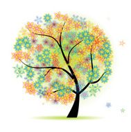 Floral tree beautiful N5