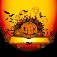 angry halloween pumpkin N3