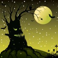 Spooky Halloween Tree N5