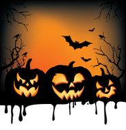 Oozing Halloween Background