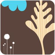Natural nature eco-background