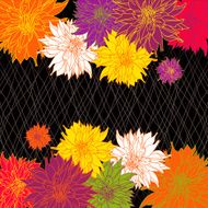 Dahlia Background (Black)