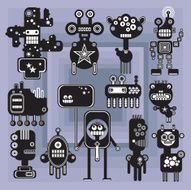 Monsters and robots collection