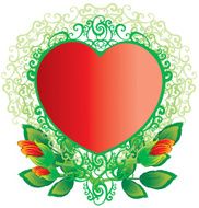 Heart with colors