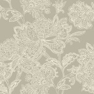 Seamless Pattern with floral ornament N263