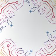 EPS10 vector circuit board background texture N24