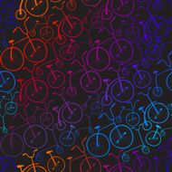 Seamless bicycles pattern Bikes Use for pattern fills surface N6