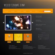 Website design template N11