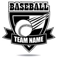 Baseball badge icon symbol N2