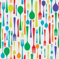 Cutlery background color