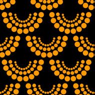 Abstract geometric seamless pattern with circles N12