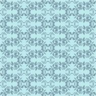 Neutral blue plant wallpaper