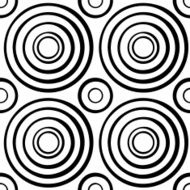 Abstract geometric seamless pattern with circles N13