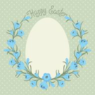Happy Easter card with place for your text N5