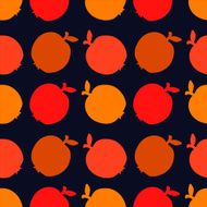 Seamless pattern with apples N12