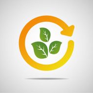 Ecology web icons green N2