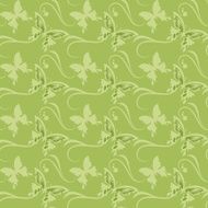 vector floral background seamless pattern wallpaper N14