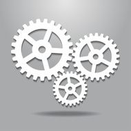 Cogwheel gear mechanism