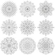 Abstract pattern set N7