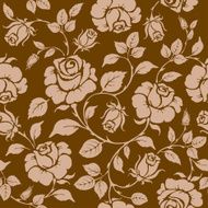 Rose seamless background N12