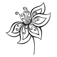 Beautiful Decorative Flower N45